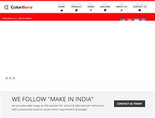 Tablet Screenshot of colorbenz.com